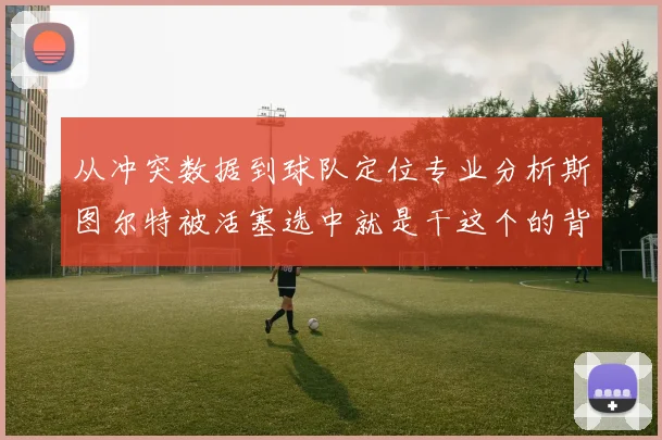 从冲突数据到球队定位专业分析斯图尔特被活塞选中就是干这个的背后的防守价值与赛场逻辑